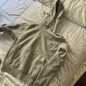 CHAMPION Heather Grey Hoodie